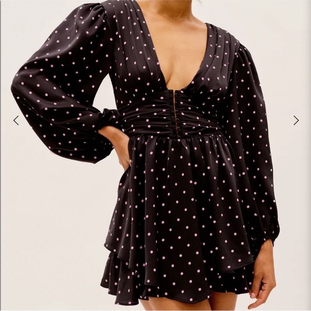 NWOT For Love and Lemons Carissa Mini Dress